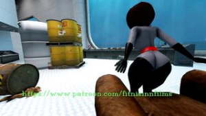 elastigirl Offshore Drillin - The Incredibles animation on Crohasit