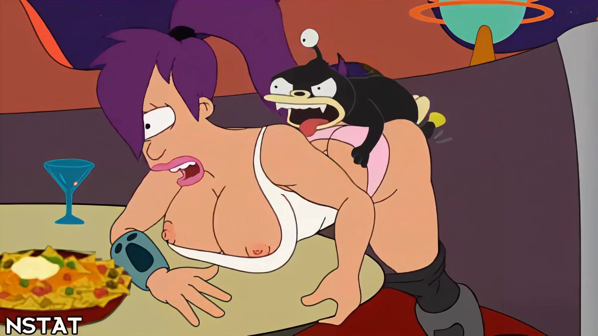 Hip Joint Club – Nstat (Sub Español) - Futurama animation on Crohasit