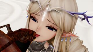 [insect]MMD Cartethyia sex - Wuthering Waves animation on Crohasit