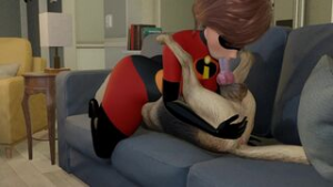 intrusive thoughts (Elastigirl) - ﻿3D animation on Crohasit