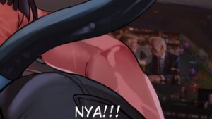 [lewdrover] Nekomata’s Mcdonalds Job (Sound) - zenless zone zero animation on Crohasit