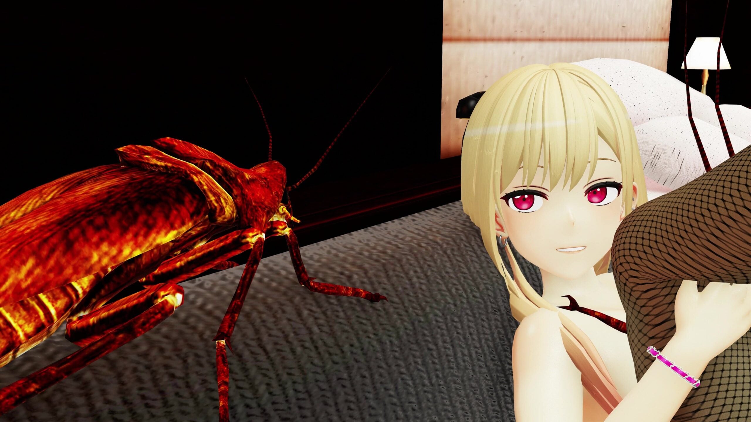 Marin Yor Nino Roach Hotel (4K) - 5Toubun no Hanayome animation on Crohasit