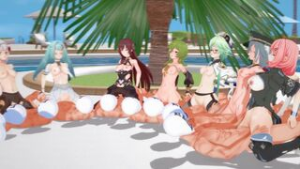 miHoYo Universe Sexual parties - Genshin Impact animation on Crohasit