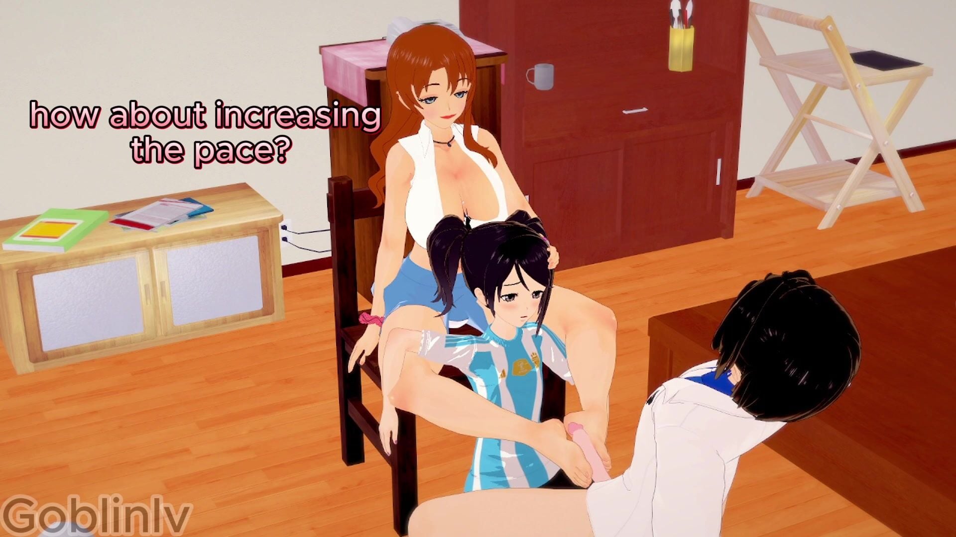 NTR AUNTIE & COUSIN 2 (Goblinlv) - ﻿3D animation on Crohasit