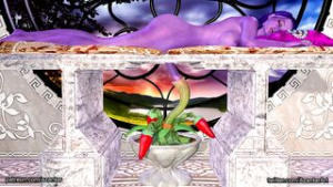 plant makes blowjob for dickgirl – Azantar - ﻿3D animation on Crohasit