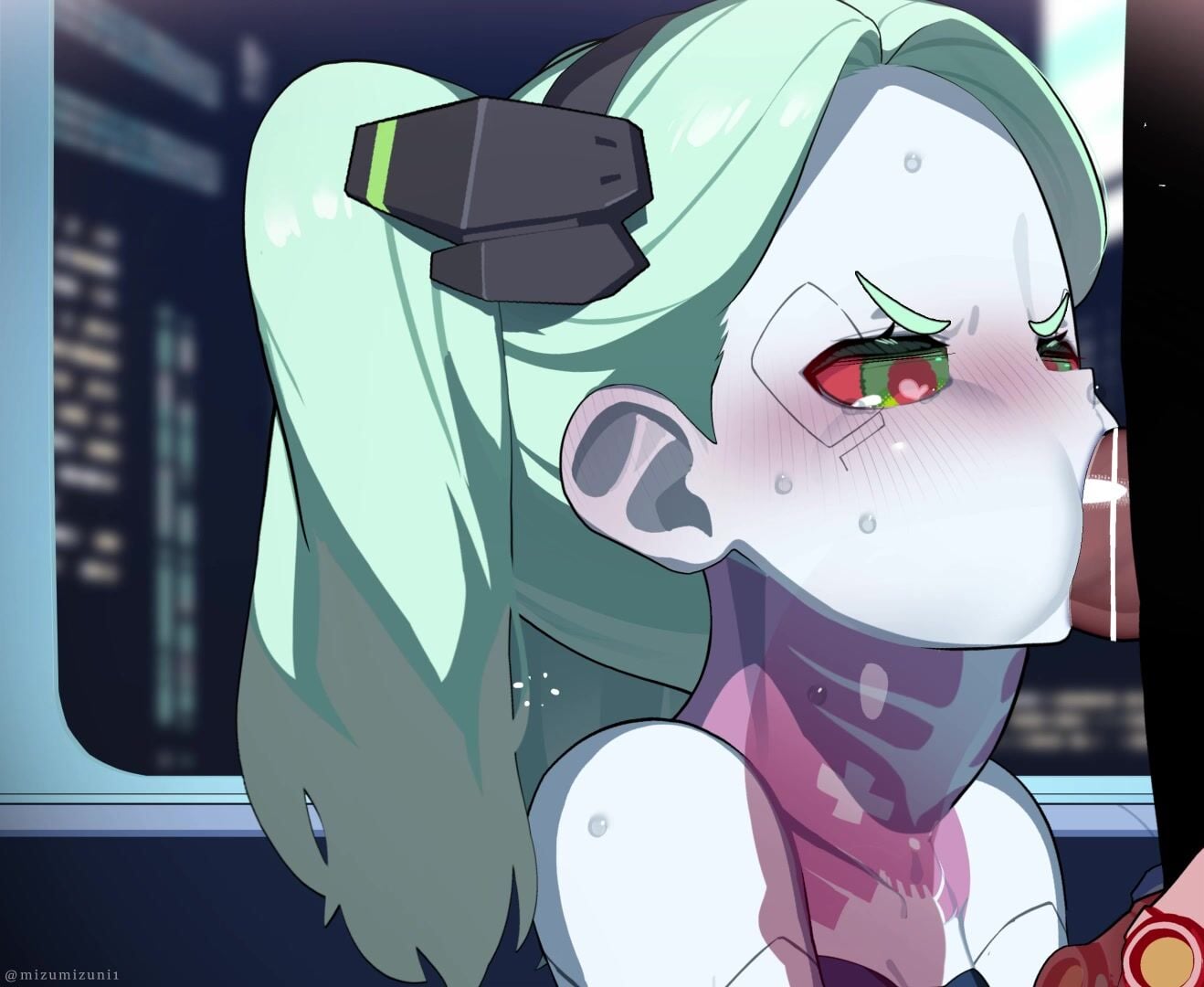 Rebecca Blowjob - Cyberpunk 2077 animation on Crohasit