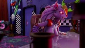 roxy is horny - ﻿3D animation on Crohasit