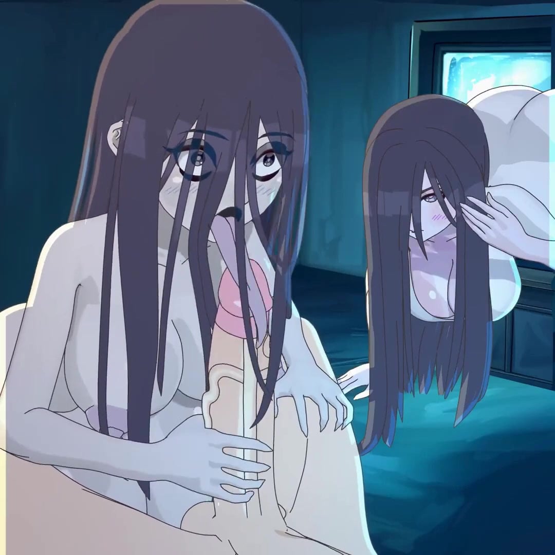 Sadako vs Kayako - ﻿3D animation on Crohasit