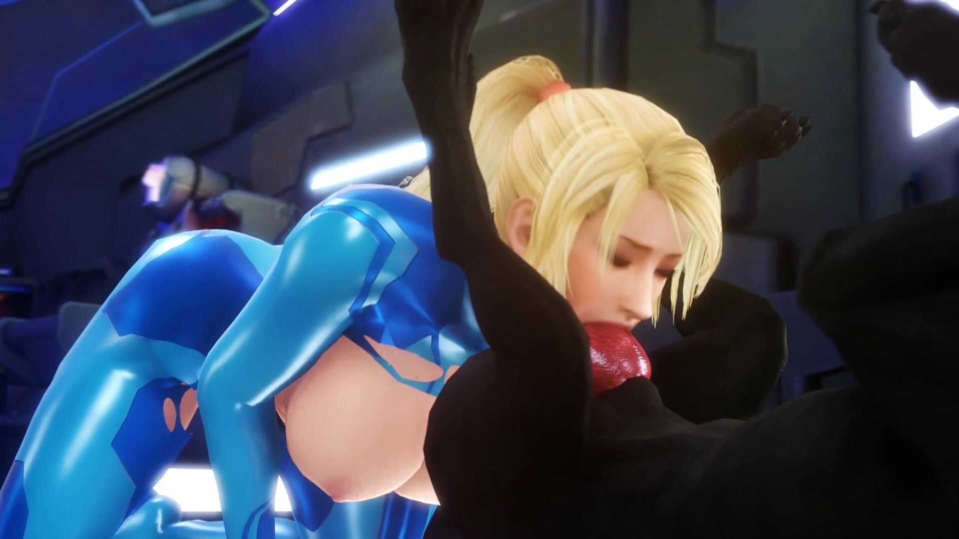 SAmus and DoG - Metroid animation on Crohasit