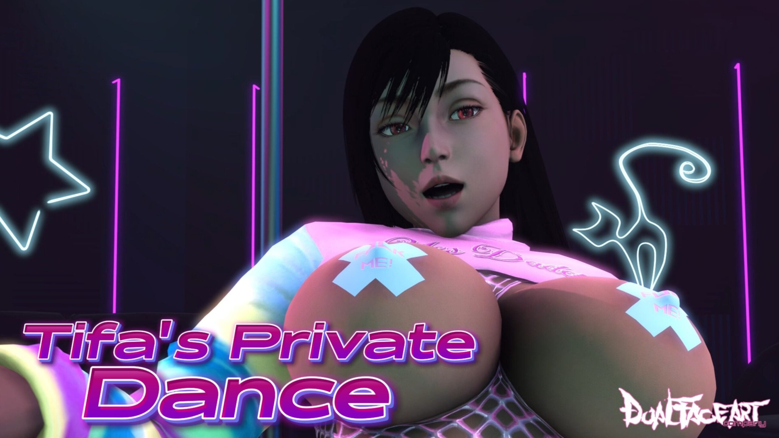 Tifa’s Private Dance [Onagi] - ﻿3D animation on Crohasit