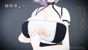 time-stopping trap for a serious woman to get pregnant and give birth to a baby. v1 - ﻿3D animation on Crohasit