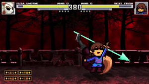 undyne takes frisk on the mating press route - Mugen animation on Crohasit