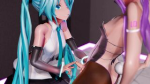 utanaKemKem Futa blowjob - ﻿3D animation on Crohasit