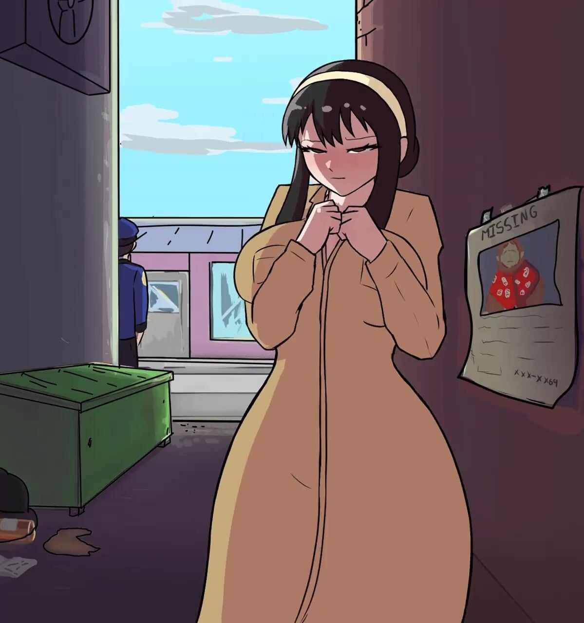 Yor’s New Mission?GasvyMan? - spy x family animation on Crohasit