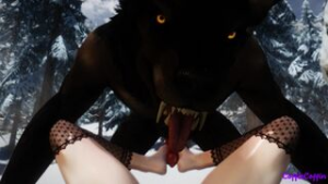 [2K] Werewolf magic - ﻿3D animation on Crohasit