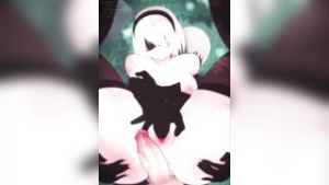 2b and 9s [skello-on-sale] - Nier Automata animation on Crohasit
