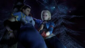 [4K] Cammy x Chun Li [weebu] - ﻿3D animation on Crohasit
