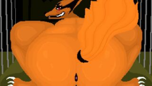 [4K]Kurama Chakra Shared - Naruto animation on Crohasit