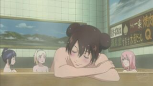 [4K]NARUTO Everyone takes a bath (Shaved Ver.) - Naruto animation on Crohasit
