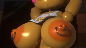 A Big Chicken showing off her Big Assets - ﻿3D animation on Crohasit