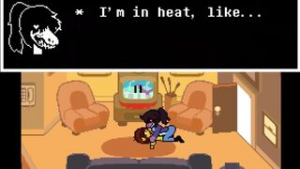 A Dragon’s Heat (Kris x Susie) - Deltarune animation on Crohasit