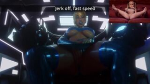 A FUTANARI space force captures you and drains your brain! Futa / Femdom Joi - JOI animation on Crohasit
