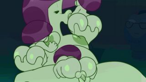 A female Scaredy Shroom gets gangbanged by three Puff Shrooms ( Mrloquendo ) - Plants vs Zombies animation on Crohasit