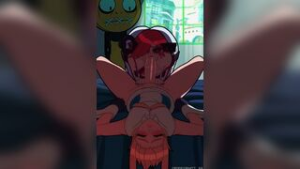 A.B.A Deepthroats Bridget - guilty gear animation on Crohasit