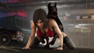 Ada wong kill or fertilized - ﻿3D animation on Crohasit