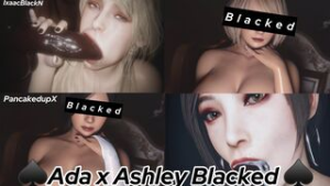 Ada x Ashley Blacked HMV [IxaacBlackN] - ﻿3D animation on Crohasit