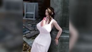 Aerith Growing 4 [milkygirls] - ﻿3D animation on Crohasit