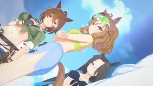 Agnes Tachyon, Jungle Pocket & Manhattan Cafe_Uma Musume [Axl020431] - Uma Musume animation on Crohasit