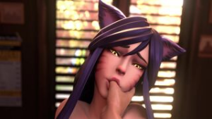 Ahri League of Legends [ArawAraw][4K] - ﻿3D animation on Crohasit