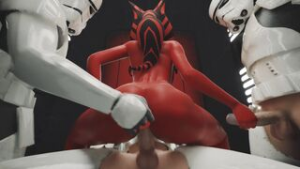 Ahsoka GangBang [Sith][Zmsfm] - ﻿3D animation on Crohasit