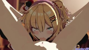 Akai Haato – Blowjob [Suzutaro3D] - ﻿3D animation on Crohasit