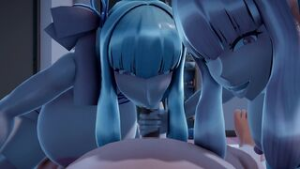 Akane & Aoi [Cabbage Taro] - ﻿3D animation on Crohasit