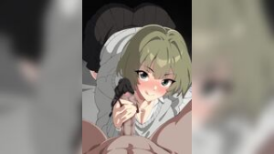 Akina Lingerie Handjob [Buckethead ero] - 2D animation on Crohasit