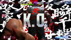 Akuma gives the Street Fighter ladies a taste of defeat. - Street Fighter animation on Crohasit