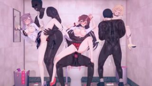 Amber Hentai - Genshin Impact animation on Crohasit