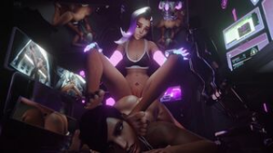 Ana & Pharah Blackmail (QoS) [Zmsfm] - Overwatch animation on Crohasit