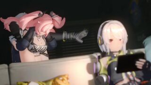 Anby Chill - zenless zone zero animation on Crohasit