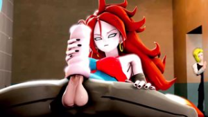 Andoird 21 Handjob – BlackjrXIII - Dragon Ball animation on Crohasit