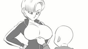 Android 18 Has Zipper issues - Dragon Ball animation on Crohasit