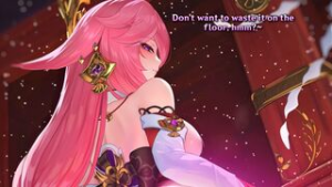 [Animated and Voiced HJOI] Yae’s Gangbang – Day 3 (Soft Femdom, Multiple Day Series) - JOI animation on Crohasit