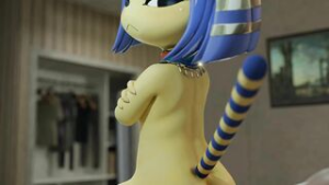 Ankha Butt Tease [Marrubi] - ﻿3D animation on Crohasit