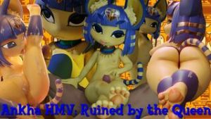 Ankha HMV – Ruined by the Queen - ﻿3D animation on Crohasit