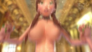 Anna ride Elsa - Frozen animation on Crohasit