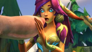 Asking Lillia For A Blowjob [Coot27] - ﻿3D animation on Crohasit