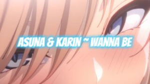 Asuna & Karin (Blue Archive) | Wanna Be [HMV] - ﻿3D animation on Crohasit