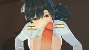 Atago POV Blowjob [4K][Kodoki] - ﻿3D animation on Crohasit